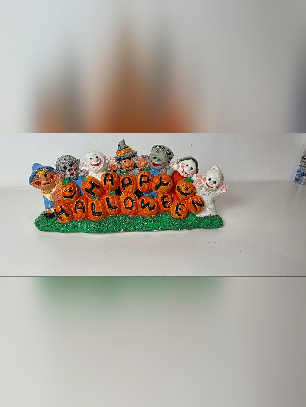 🎃 VINTAGE 80S WEE CRAFTS "HAPPY HALLOWEEN SIGN"